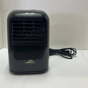 【中古 送料込】SANYO 電気温風機 R-F650 ミニホット ファンヒーター サイズ 幅約 15cm 奥行約 13cm 高さ約 23cm 簡易動作確認済み◆B0634