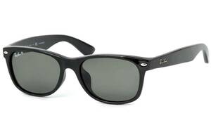 未使用 RayBan レイバン 偏光 サングラス RB2132F-901/58 55サイズ 偏光レンズ NEW WAYFARER NEWウェイファーラー