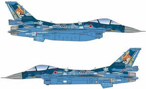 プラッツ PF-53 1/144 航空自衛隊 F-2A 第3飛行隊 2019年 三沢ラストイヤー特別塗装機 2機セット