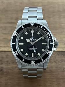 【a-watch名古屋】ロレックス(ROLEX)サブマリーナ 5513 ブラック(黒) 83番台 マキシダイアル トリチウム 中古