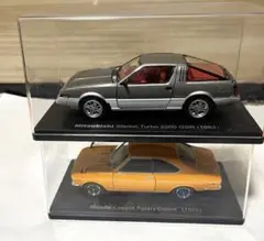 アシェット　1/24 国産名車コレクション　三菱スタリオン＆マツダカペラ