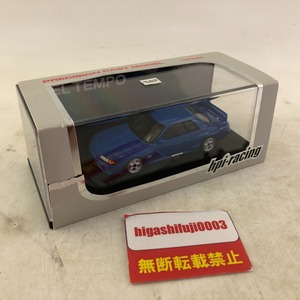 03w00821 BEL TEMPO ベルテンポ hpi・racing 1/43スケール PRECISION CAST MODEL スカイライン GT-R GROUP-A RACING(Blue) 中古