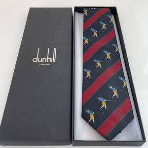 ダンヒル（Dunhill） レジメンタルDロゴゴルファースイングネクタイ