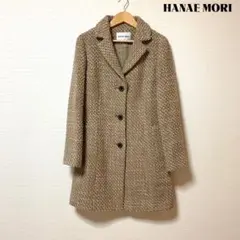 HANAE MORI ハナエモリ ウール100% ハーフコート