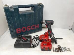 ZN3013 BOSCH ボッシュ GDR14.4V-LI インパクトドライバー14.4V 充電器+バッテリー2個付き