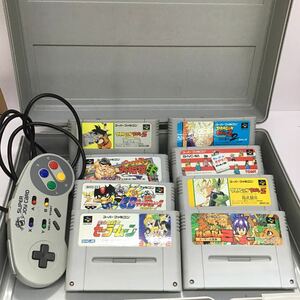 スーパーファミコン ソフト 8点まとめ売り SUPER JOY CARD コントローラー ゲームソフト【ジャンク】