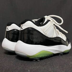 NIKE GOLF AIR JORDAN 11 RETRO LOW GOLF CONCORD US8 26cm ナイキゴルフ エアジョーダン11 レトロ ロー ゴルフシューズ コンコルド