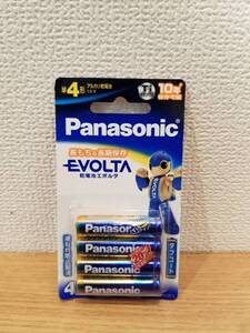 ★Panasonic パナソニック アルカリ乾電池 エボルタ 単4形