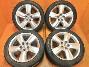 『送料無料』A656 レクサスLS460 バージョンS純正 245/45R19 4本セット 19×8J 120×5 ET35 LS460 LS600 などに