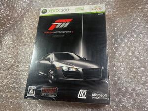 XBOX360 フォルツァモータースポーツ3 / Forza Motorsport 3 限定版 新品未開封 破れなし 日焼けなし 送料無料 同梱可