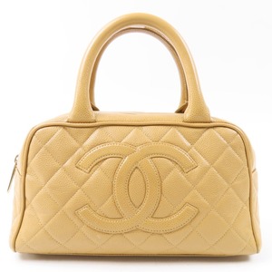 96089★1円スタート★CHANEL シャネル 外綺麗 マトラッセ デカココマーク ミニボストンバッグ ヴィンテージ ハンドバッグ キャビアスキン