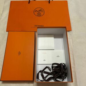 エルメス　ポシェットケリー　空箱　28.5×16.5×9.5 HERMES BOX 空き箱　箱　化粧箱　リボン　説明書