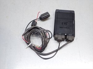 τ241224-121 ミツバ MITSUBA MSC-BE51-2 二輪用 バイク用 ETC 車載器 通電確認済 アンテナ分離型 中古