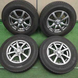 *送料無料*バリ溝！キレイ！9.5分★スタッドレス 165/80R13 90/88N ヨコハマ アイスガード iG91 ZACK JP-110 MONZA PCD100/4H★3122906HAス