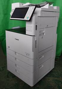 送料格安 印刷数1,588枚 取説付 2019年1月発売 Canon iR-ADV C3520F ( 4段 コピー/FAX/プリンター/スキャナー) カラーコピー機【WS3423】