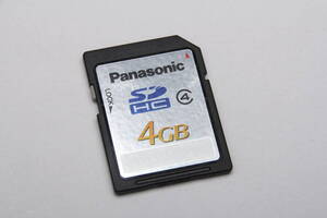 4GB SDHCカード　Panasonic パナソニック