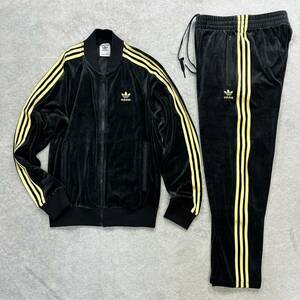 【ベロア】新品未使用 adidas Originals L/Mサイズ アディダス オリジナルス セットアップ 上下 ジャケット パンツ ボトムス 常田大希着用