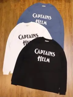 CAPTAINS HELM NEW STANDARD LOGO ロング　Tシャツ