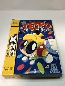 セガ　メガドライブ/SEGA Mega Drive スーパー32X テンポ/TEMPO 新品