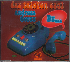 【CD】ANDREAS DORAU - Das Telefon Sagt Du【1995年/NDW】