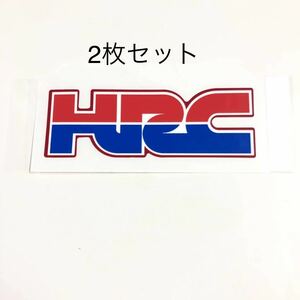 ホンダ ＨＲＣ 純正 デカール 赤ふちどり 抜き文字 2枚セット