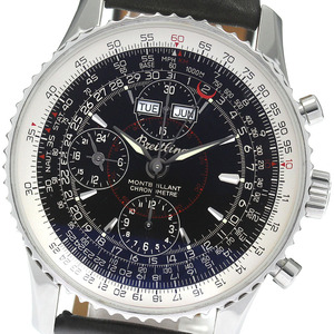 ブライトリング BREITLING A21330 モンブリラン ダトラ トリプルカレンダー クロノグラフ 自動巻き メンズ 良品 _819739