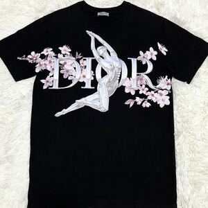 極美品 ディオールオム 【限定コラボ】 Dior Homme 半袖 Tシャツ カットソー トップス 19SS 空山基 セクシーロボット メンズ 黒 サイズS