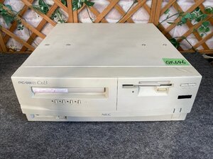 【送140サイズ】NEC　PC-9821Cx13　P-133/MEM15.6MB/HDD欠 FDDより起動OK CDドライブ未チェック FM音源OK 型番ラベル欠 MIDIボードなし