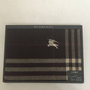 激レア/廃盤【送料無料】 BURBERRY/正規品/新品未使用/ひざ掛け/膝掛け/ひざかけ/ホースマーク/西川産業株式会社/ウール/冬(Y176)ブランド