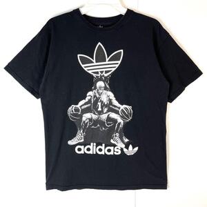 AdidasアディダスTシャツトレフォイルロゴ バスケットボール ヴィンテージ