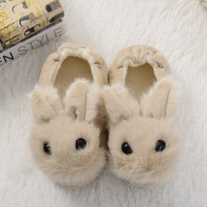 ☆ ベージュ ☆ 17.5cm ☆ 秋 冬 キッズ ルームシューズ gslipper4927 ルームシューズ 子供 もこもこ スリッパ 冬 秋冬