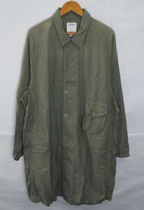 T3703〇VISVIM(ビズビム,ヴィズヴィム)21AW FOUR WINDS COAT フォー ウインズ コート アウター カーキ/0121205013028/サイズ2