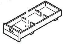 象印部品：水受け(水受け栓別売)/BM293K04L-01 食器乾燥機用〔100g-4〕〔メール便対応可〕