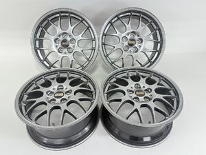 売り切り！ BBS RG714 17x7.5J＋48 PCD100 ハブ径56 5穴 4本 　　　　　　　　　　　11224 2階 生