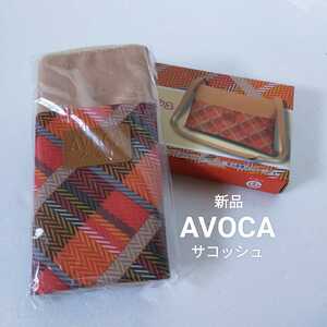 ★☆未開封品　AVOCA　サントリーコーヒーボス　オリジナルサコッシュ　赤系