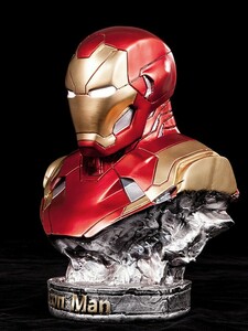 海外　限定品 　アベンジャーズ　アイアンマン　 Iron Man　バストフィギュア