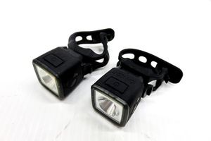 BONTRAGER ボントレガー Ion 100 R / Flare R City Bike Light Set LEDフロント/リアライト前後セット USB充電式