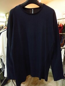 ripvanwinkle リップヴァンウインクル (R+055) Tornado L/S トルネード カットソー 紺 ネイビー NAVY 3 定価19800円