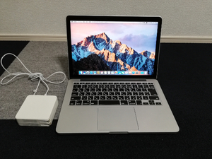 MacBookPro　Retina13.3型　SSD256搭載☆　即決/COREi5/8GB/即日発送☆05