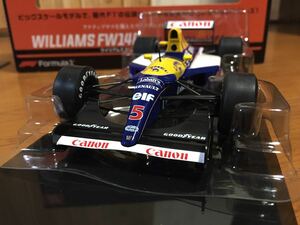 絶版　ビッグスケールF1コレクション ウィリアムズFW14B ナイジェル　マンセル　キャメル仕様　デアゴスティーニ　DeAGOSTINI 1/24