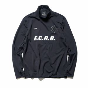 【新品未使用】 22AW 23 新品 FCRB f.c real bristol エフシーレアルブリストル SOPH ソフ L/S WINDPROOF MOCK NECK TOP Tシャツ BLACK L