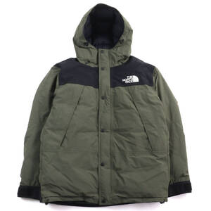 美品○THE NORTH FACE ザ・ノースフェイス ND91930 Mountain Down マウンテンダウン ゴアテックス ダウンジャケット XL 正規品 メンズ