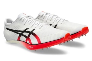 asics　アシックス　スパイクシューズ　METASPEED SP　1093A206-100　WHITE/BLACK　陸上競技