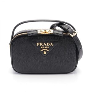 プラダ オデット ブランドオフ PRADA レザー ハンドバッグ カウハイド レディース