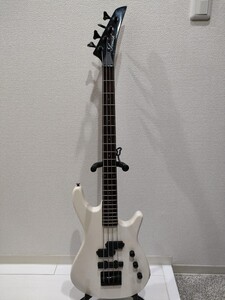 80年代 SAMICK SOB-PJ PRECISION JAZZ WHITE 白 エレキベース ジャンク 本体 ベース プレシジョンベース ジャズ