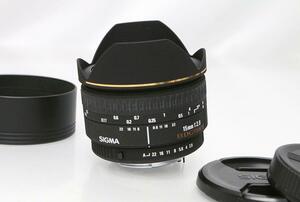 並品｜シグマ 15mm F2.8 EX DG DIAGONAL FISHEYE ペンタックスKマウント用 CA01-C259-2M3A