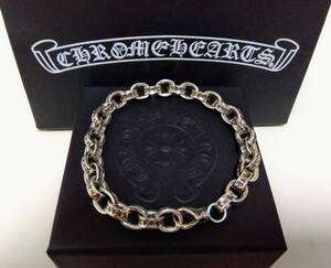 ★ラージペーパーチェーン 22cm クロムハーツ　CHROME HEARTS　ブレスレット　★★ペーパーチェーン　ロールチェーン　