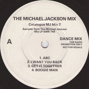 英7 Michael Jackson The Michael Jackson Mix MJMIX7PROMO Stylus Music プロモ /00080