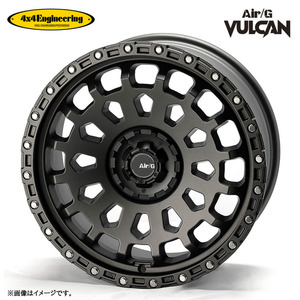 送料無料 フォーバイフォーエンジニアリング Air/G VULCAN 8J-18 +30 10H-108/114.3 (18インチ) 10H108/114.3 8J+30【4本セット 新品】