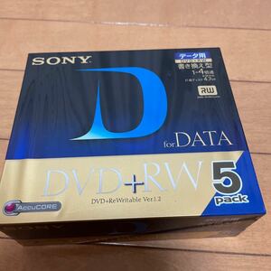 SONY DVDrw 5パック